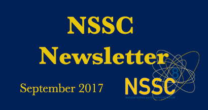 Nuclear Science and Security Consortium Newsletter – September 2017