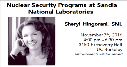 Sheryl Hingorani, SNL to present NSSC Webinar