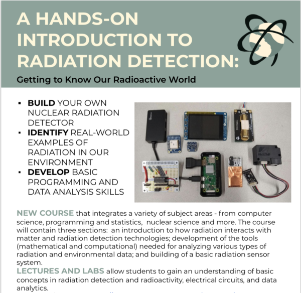 A HandsOn Introduction to Radiation Detection NUCLEAR SCIENCE AND